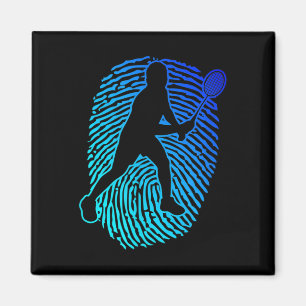 Badminton Badminton Player Squash Shuttle Magnet