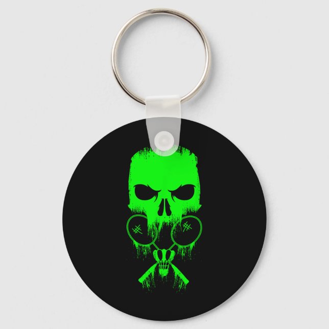 Badminton Badminton Rackets Shuttle Game Badminton Key Ring (Front)