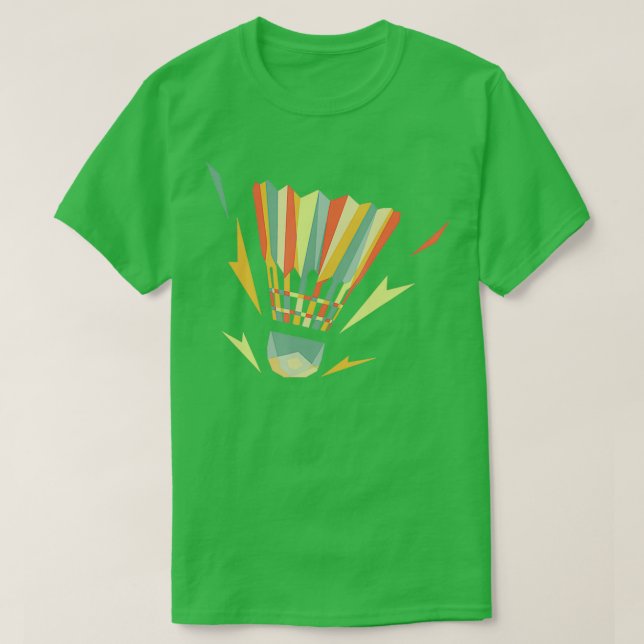 Badminton Ball Sport Player T Men Women Kids T T-Shirt (Design Front)