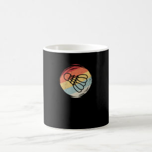Badminton Ball Vintage Coffee Mug