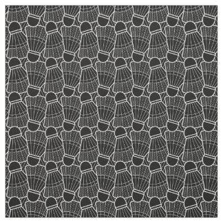 Badminton birdie pattern for badminton lovers fabric