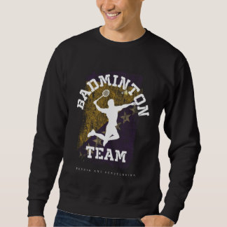 Badminton Bosnia & Herzegovina Net Games Player Ba Sweatshirt