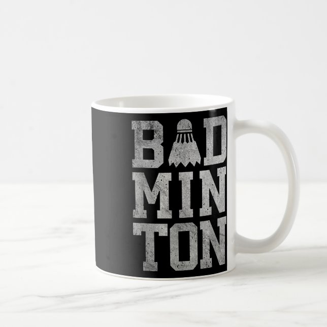 Badminton Champion Birdie  Coffee Mug (Right)