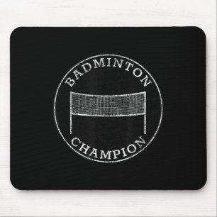 Badminton Champion Competitive Family Backyard Spo Mouse Pad