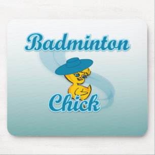 Badminton Chick #3 Mouse Pad