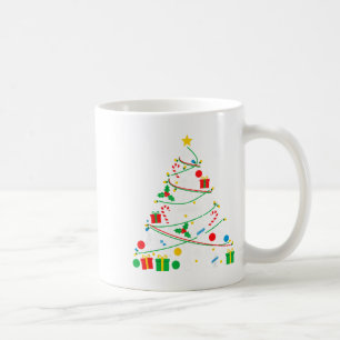 Badminton Christmas Tree Lights Xmas Womens Mens K Coffee Mug