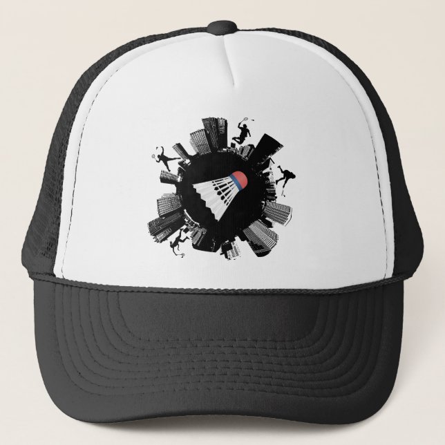 Badminton City Trucker Hat (Front)