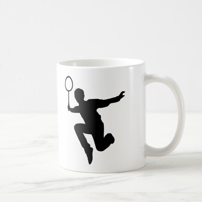 Badminton Coffee Mug (Right)