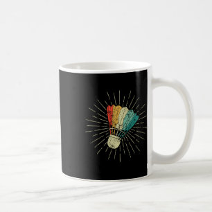 Badminton Colourful Athlete Men Women Kids Shuttle Coffee Mug
