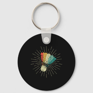 Badminton Colourful Athlete Men Women Kids Shuttle Key Ring