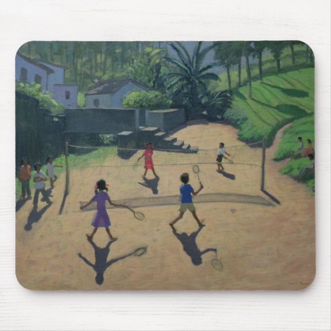 Badminton Coonoor India Mouse Pad (Front)