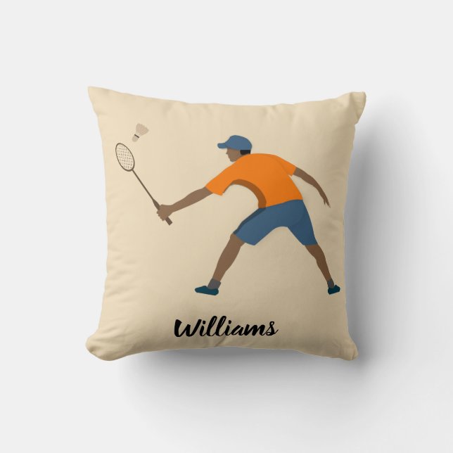 Badminton Cushion (Front)