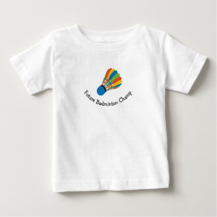 Badminton Design Baby T-Shirt