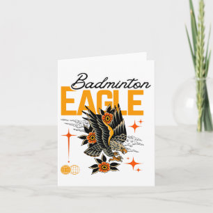 Badminton Eagle  Card