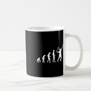Badminton Evolution Shuttle Funny Coffee Mug