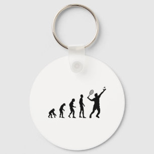 Badminton Evolution Shuttle Funny Key Ring