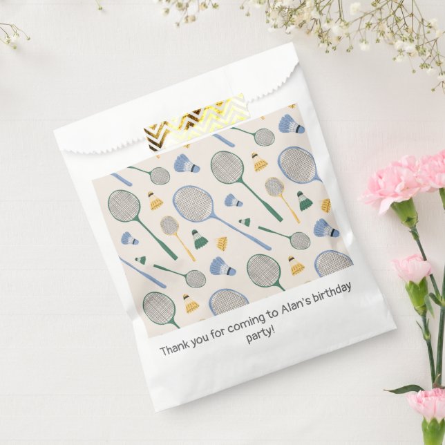 Badminton Favour Bag (Sealed)