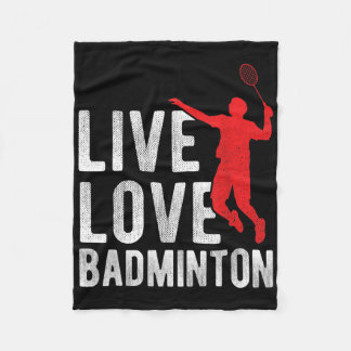 Badminton  fleece blanket