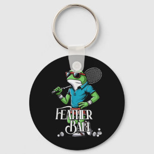 Badminton Frog Shuttle Poona Key Ring