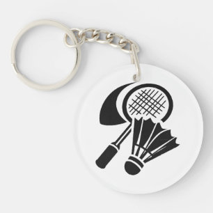 Badminton gift ideas key ring