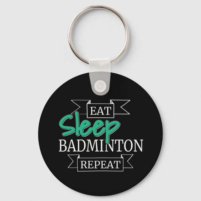 Badminton Gifts Key Ring (Front)