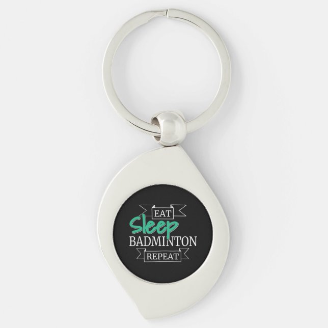 Badminton Gifts Key Ring (Front)
