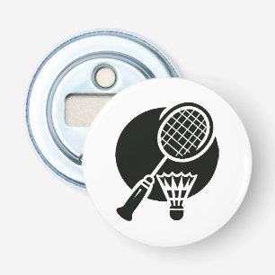 Badminton Graphic Bottle Opener
