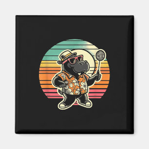 Badminton Hippo Shuttle Magnet