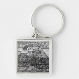 Badminton House in the County of Gloucester Key Ring
