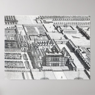 Badminton House on the County of Gloucester Poster