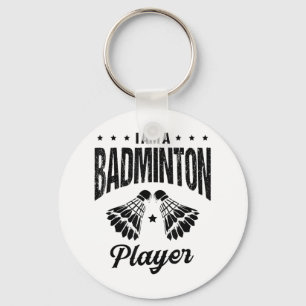 Badminton Is My Life Badminton Player Shuttle Key Ring