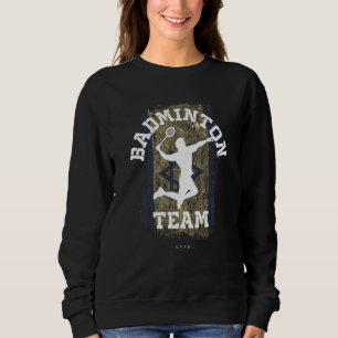 Badminton Israel Net Games Player Badminton Sweatshirt