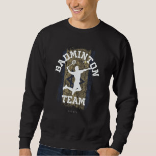 Badminton Israel Net Games Player Badminton Sweatshirt