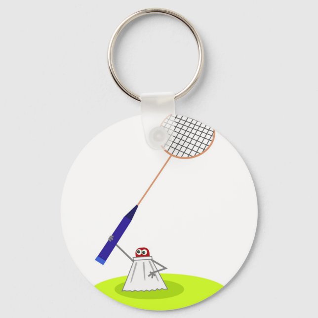 Badminton Key Ring (Front)