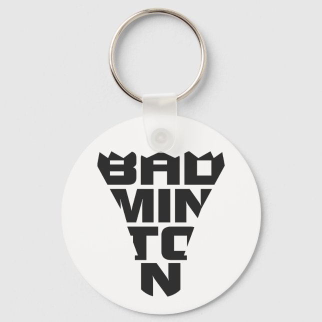 Badminton Keychain (Front)