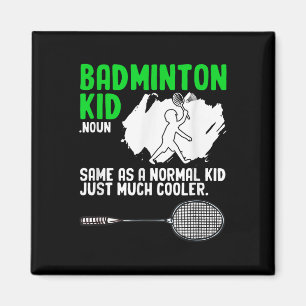 Badminton Kid Racket Shuttle Hobby Badminton Playe Magnet