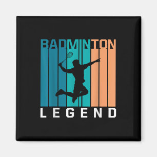 Badminton Legend Badminton Player Shuttle Sports S Magnet