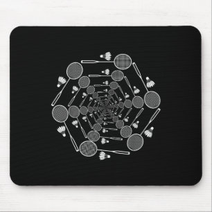 Badminton Love Team Player Coach Mouse Pad