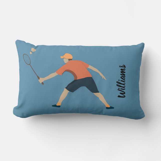 Badminton Lumbar Cushion (Front)