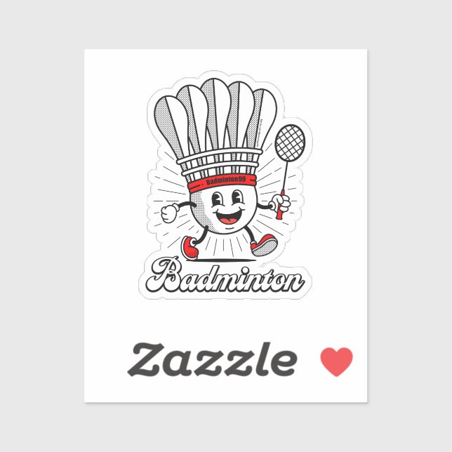 Badminton Mascot Classic (Sheet)