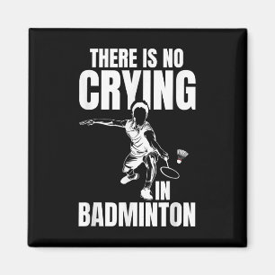 Badminton Match Luck Skill Team Shuttle Coach Badm Magnet