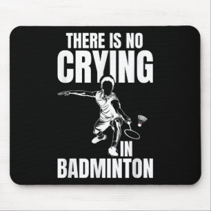Badminton Match Luck Skill Team Shuttle Coach Badm Mouse Pad