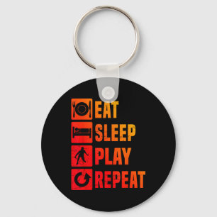 Badminton Mens Badminton Player Squash Shuttle Key Ring