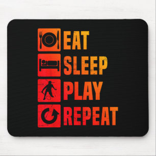 Badminton Mens Badminton Player Squash Shuttle Mouse Pad