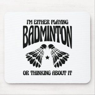 Badminton Mum Shuttle Racket Mouse Pad