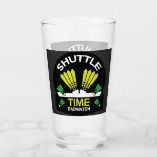 Badminton Player Battledore Sports Glass