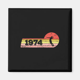 Badminton-player Born 1974 Birthday Vintage Women Magnet