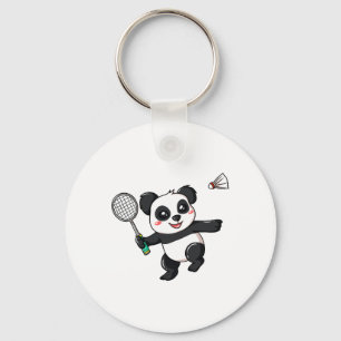Badminton Player Gift For Shuttle Lover Key Ring