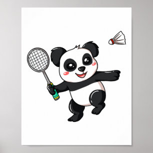 Badminton Player Gift For Shuttle Lover Poster