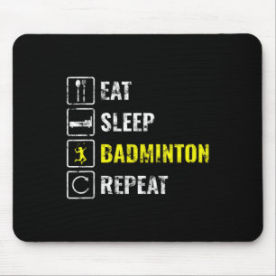 Badminton Player Gift Mouse Pad